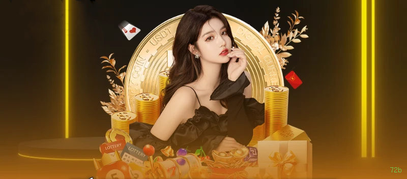 Imagem promocional dos jogos de lottery da 72b